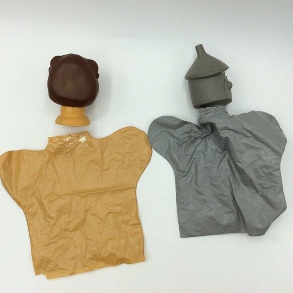 Vintage Wizard of Oz Warner Brothers Seven Arts Rubber Puppets Plastic Lot 4 - Picture 8 of 12